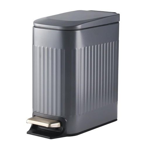Trash can slim bathroom - slim, foot