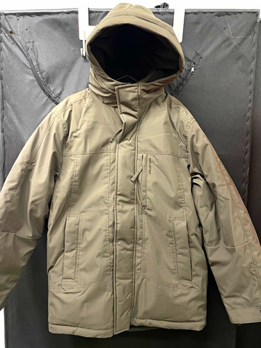 Hollister men brown hooded - men's,