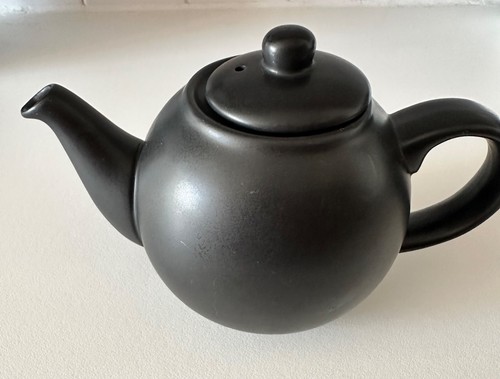 London pottery globe teapot - pottery,
