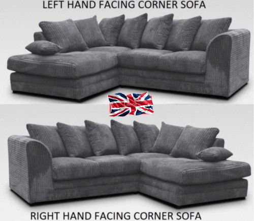 Jumbo cord corner - cord, sofa