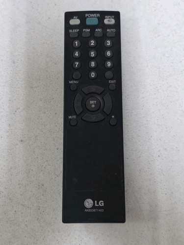 Akb33871403 remote control - akb33871403,