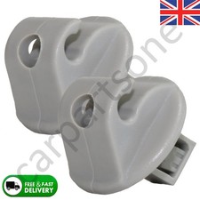 2x Sun Visor Bracket Holder