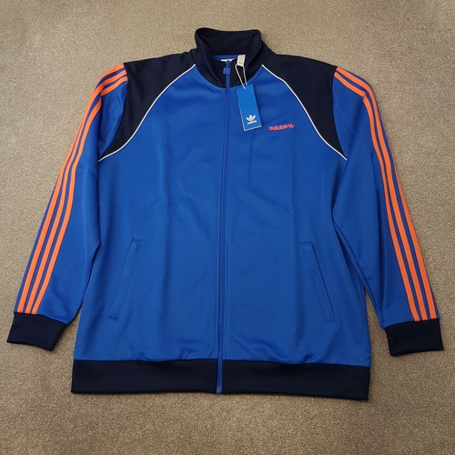 Adidas track jacket blue - jacket, xl