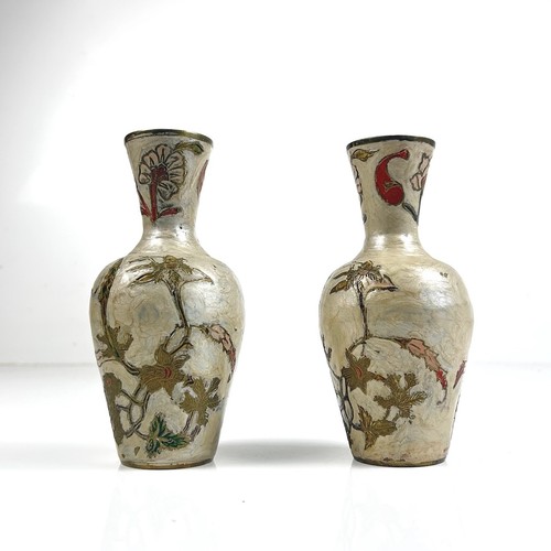 Vintage cloisonné pair - vintage,