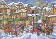 House puzzles old time - house,