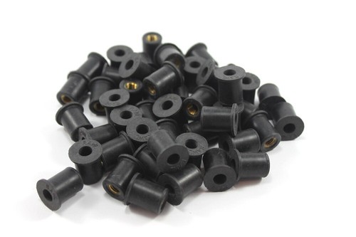 50x rubber well nuts - rubber,