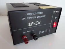WATSON W 10AMP DC REGULATED POWER SUPPLY...........RADIO_TRADER_IRELAND.