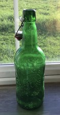 Grolsch Bier Germany Swing Top Beer Bottle 36cm Green Glass Empty Large Display