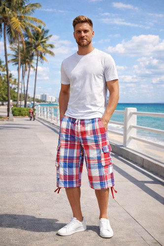 Mens three quarter shorts - mens, 3/4