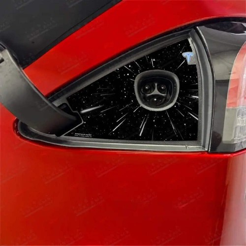 Warp drive charge port wrap - drive,