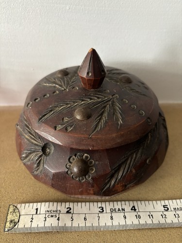 Wooden box antique - wooden, church