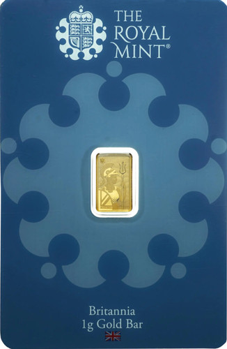 Gold bullion bar 9999 - 1g, fine