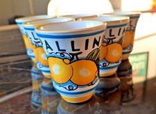 Service 6 ceramic glasses