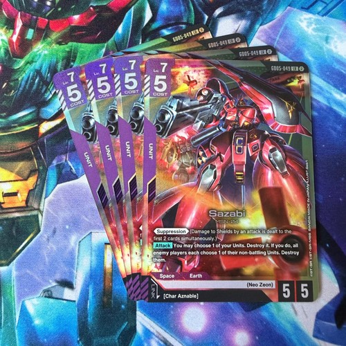 Gundam tcg sazabi - tcg,