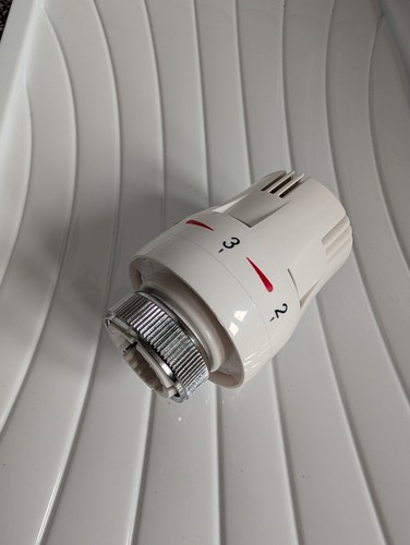 White radiator thermostatic - white,