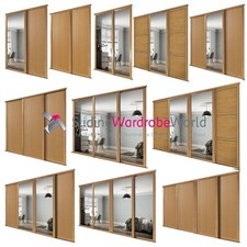 Spacepro shaker oak mirror - 'shaker', &