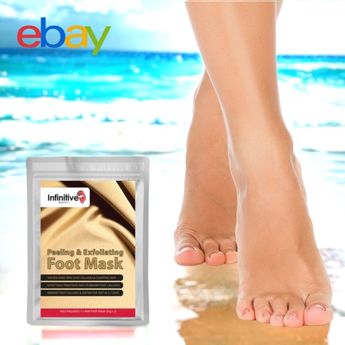 Exfoliating peel off foot mask - exfoliating,