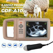 GDF-A10 Veterinary Ultrasound Scanner 3.5MHz PROBE 5.6 Inch For Cow Sheep Horse