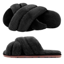 YUTYTH Women's Fluffy Slippers