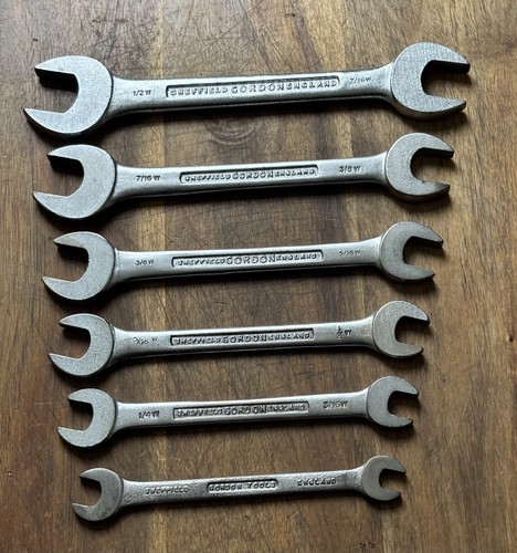 Gordon tools spanner set 6 - gordon,