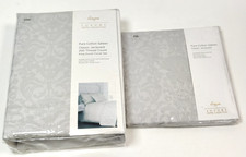 Linea Luxury Hotel Collection King Duvet Cover Set + 4 Pillowcases