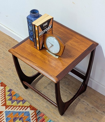 Vintage plan side table lamp - plan,