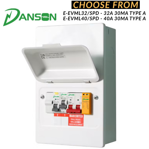 Danson consumer unit - ev, spd