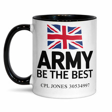 Personalised British Army Mug