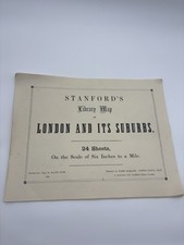1980 Stanford's Library Map of