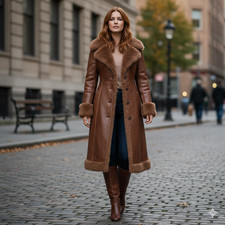 Vintage 70s Penny Lane Brown