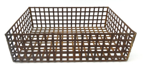 Vintage industrial iron grid - vintage,