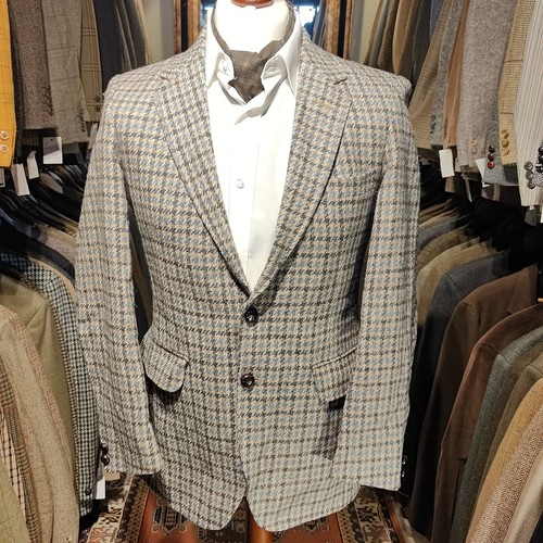 Vintage mens 36r crombie - crombie, check