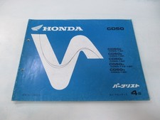 Honda Benly CD50 Parts List