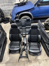 BMW E92 M3 Seats Interior Doorcards Coupe Black Leather Pre LCI Heated