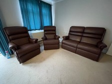 Sherborne Leather Suite (1x