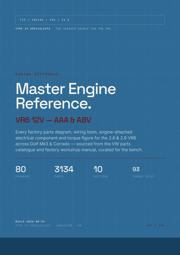 Vr6 12v master engine - vr6,