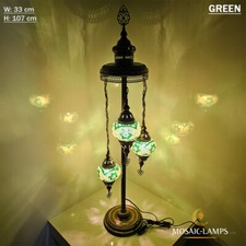 3 Globe Floor Lamps Medium