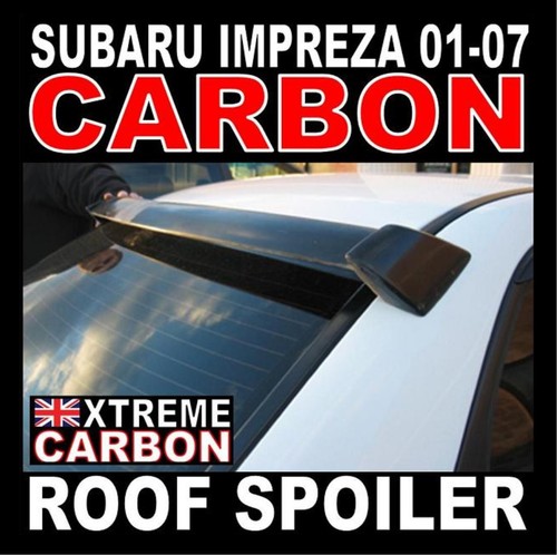 Carbon rear roof window top - rear,
