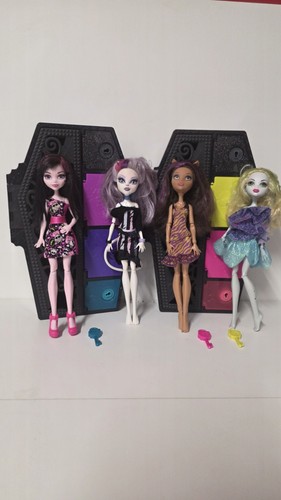 Monster high dolls - high, x4