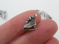 20 Ice skate charms tibetan