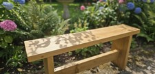 Rustic Garden Bench, Reclaimed