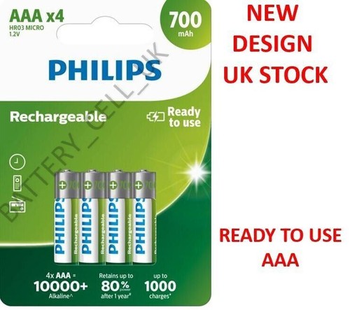 Philips 700mah aaa - 4x,