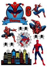 Spider-Man Personalised Edible