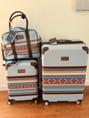 Pendleton blue aztek luggage - pendleton,