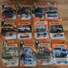 12 Matchbox American Cars Die