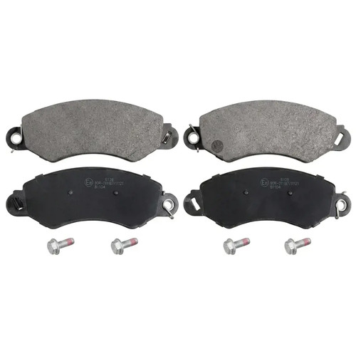 Brake pads front axle 16966 - brake,