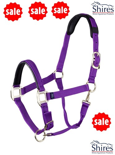 Nylon headcollar shires - shires, topaz