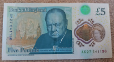 AK27 541196 5 Pound Note