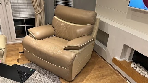 Lazboy leather electric - lazboy,