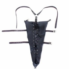Faux Leather Single Glove Over